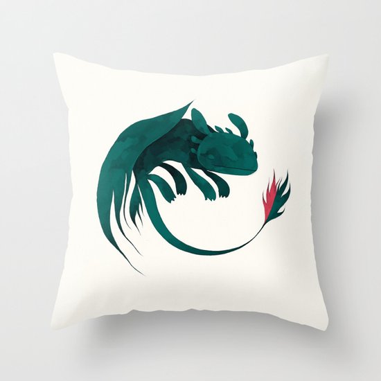 toothless body pillow