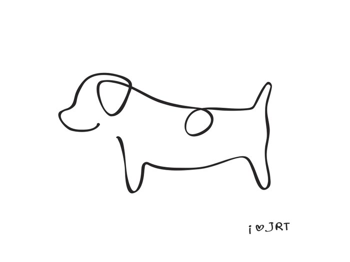 picassoinspiredjackrussellterrierdoglinedrawingprints.jpg (700×