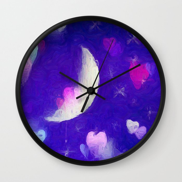 In Dreams Wall Clock by Geni Society6
