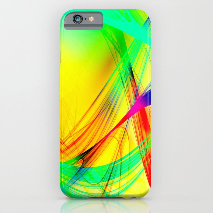 Colorful Abstract iPhone & iPod Case by Haroulita Society6