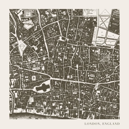 London Map Art Print by Zeke Tucker | Society6