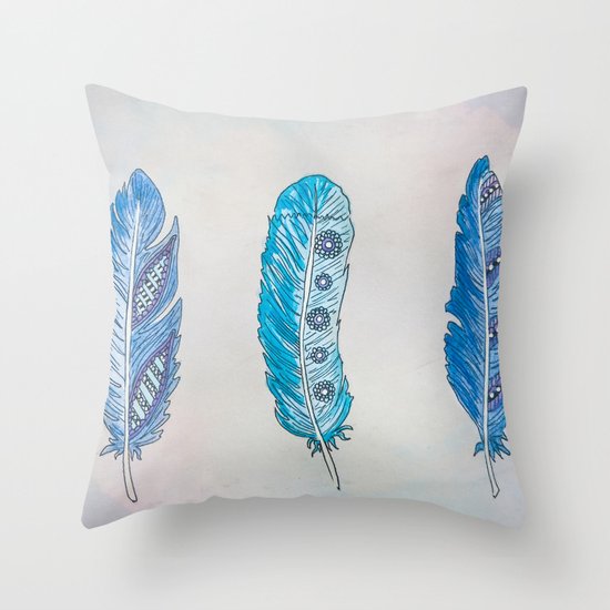 pillows stuffed with feathers