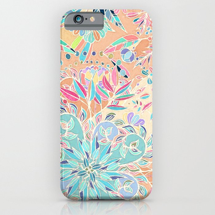 Paradise Doodle iPhone & iPod Case by Micklyn Society6