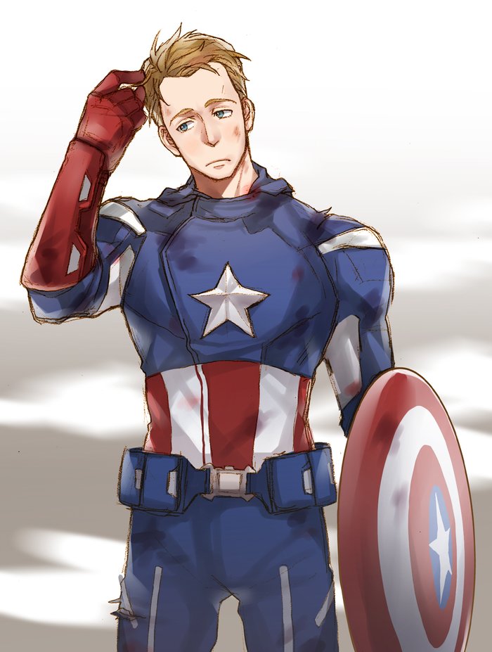 Captain America Art Print by Drag Me To Work | Society6
