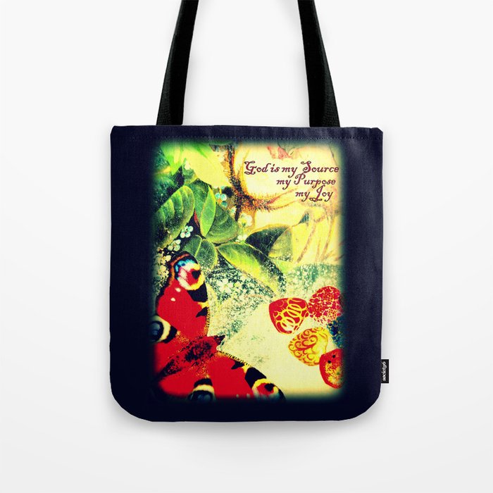 God is my Source, my Purpose, my Joy Tote Bag