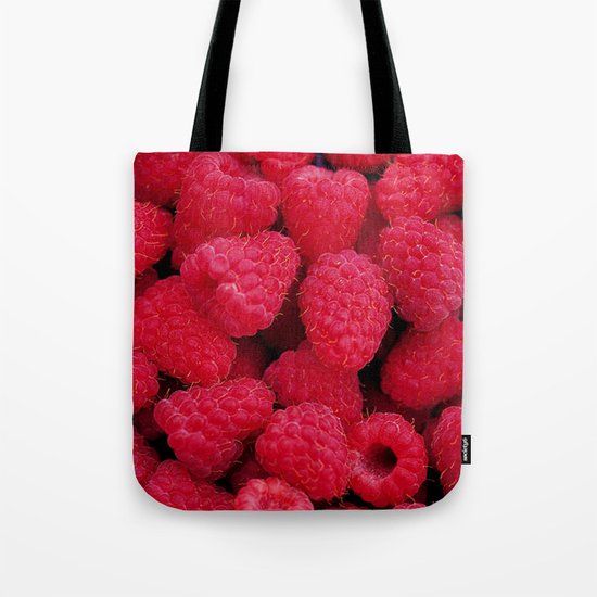 Pink Raspberry Tote Bag by Erika Kaisersot | Society6