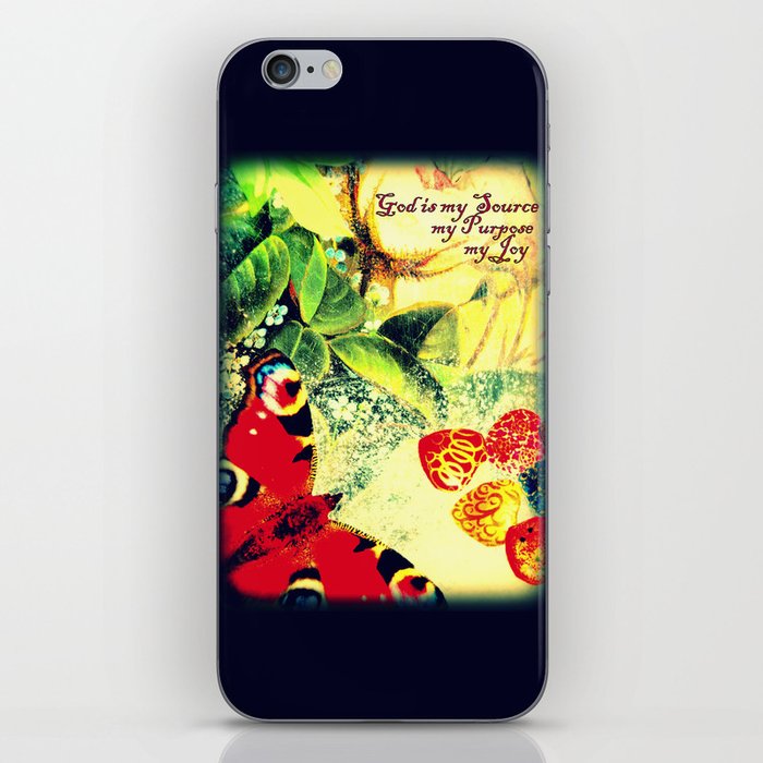 God is my Source, my Purpose, my Joy iPhone & iPod Skin