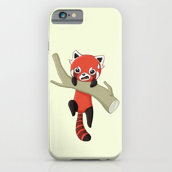 Red Panda iPhone & iPod Case by Freeminds Society6