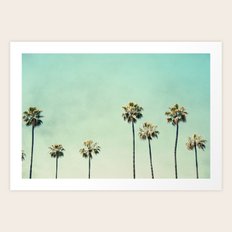 Palm Trees  Art Print