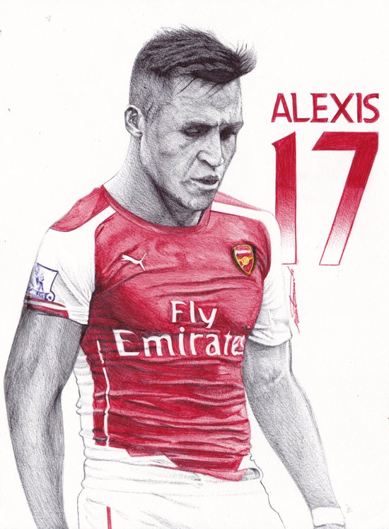 Alexis Sanchez Drawing | alexis sanchez pen drawing art print by demoose art society6 Alexis Sanchez Drawing | alexis sanchez pen drawing art print by demoose art society6
