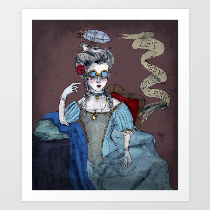 Let them eat Cake Art Print by Skadebjerg Society6