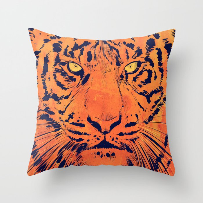 tiger body pillow