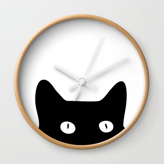 Cat Kitchen Wall Clock Cat Kitchen Wall Clock
