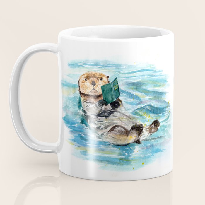 Otter Mug by Anna Shell Society6
