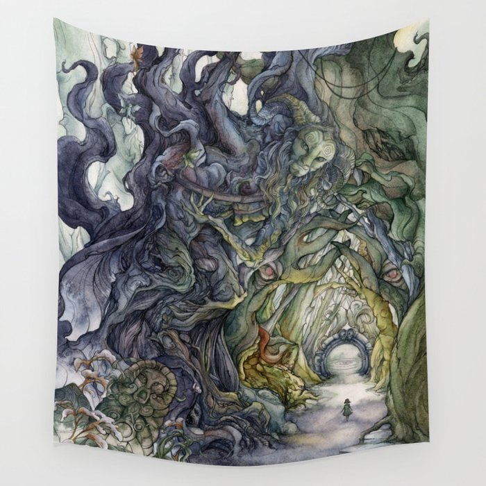 Only They Pronounce My Name Wall Tapestry by Faryn Hughes Society6