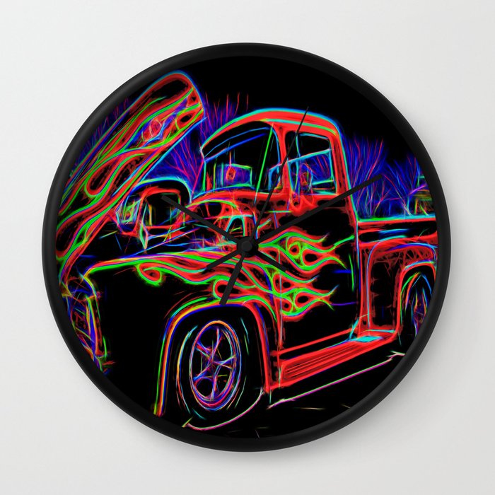 Ford truck neon clock #4