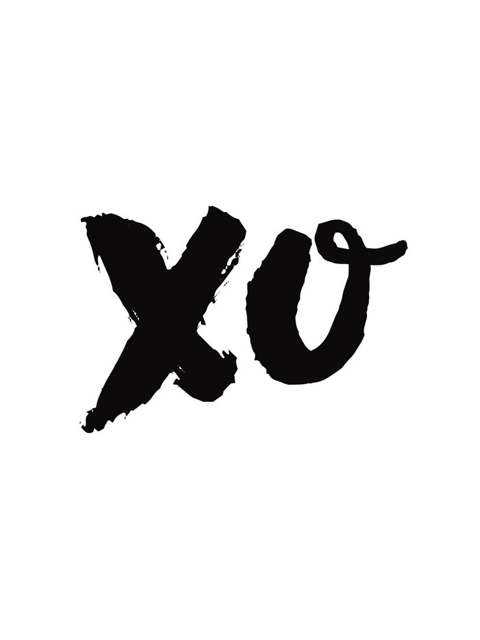 XO Art Print by Creative Index Society6