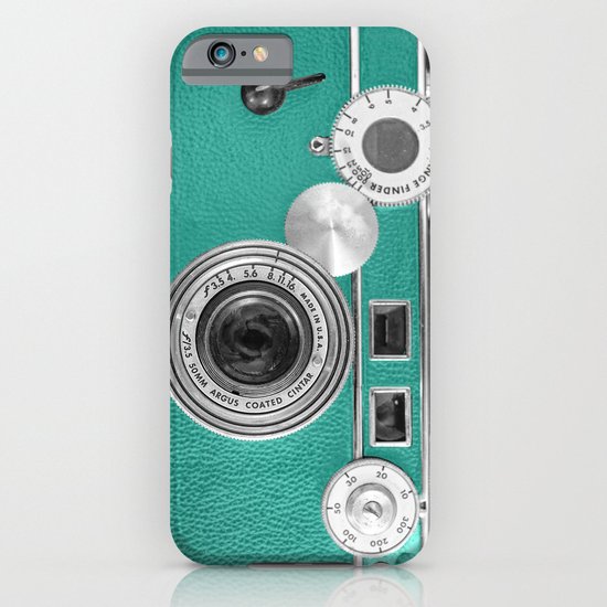 Teal Retro Vintage Phone Iphone Amp Ipod Case By Wood N