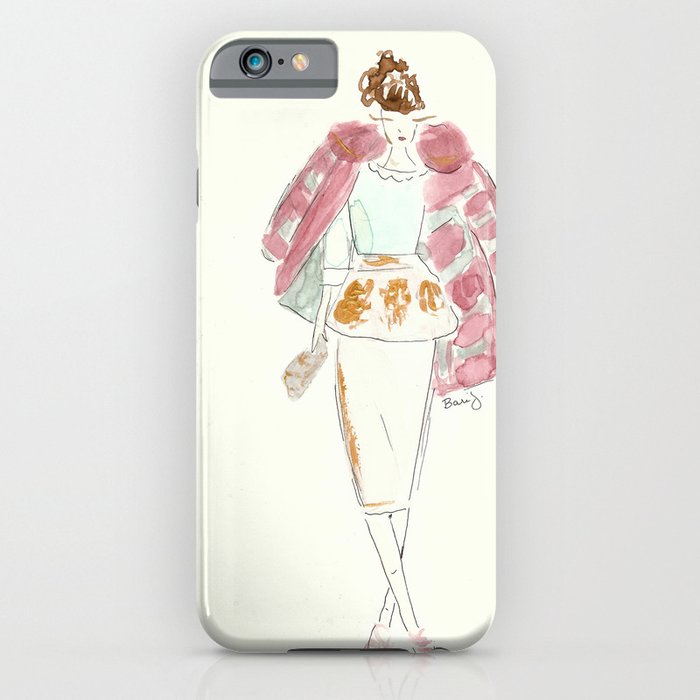 fashion illustration iphone faux fur fashion illustration iphone ipod by bari j fashion illustration iphone faux fur fashion illustration iphone ipod by bari j