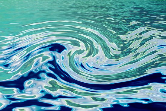 OCEAN ABSTRACT 2 Art Print by Catspaws | Society6