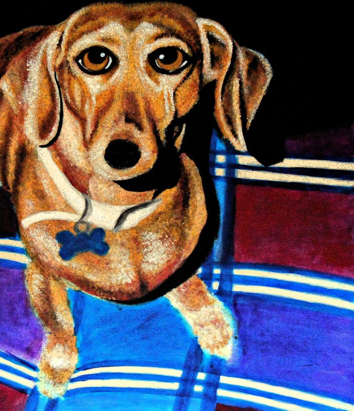 Dachshund Dog Art Print by ES Creative Designs | Society6
