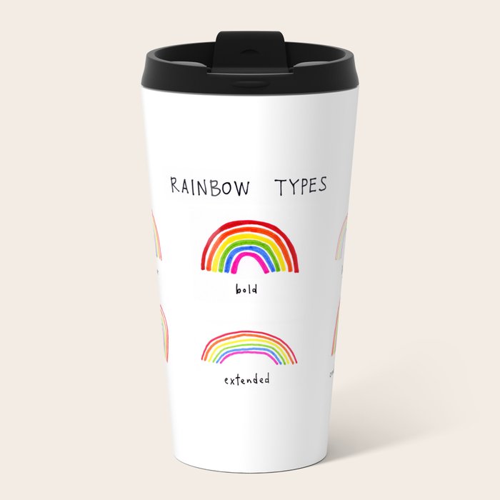 Rainbow Types Travel Mug By Marc Johns Society6 | rainbow types travel mug by marc johns society6 Rainbow Types Travel Mug By Marc Johns Society6 | rainbow types travel mug by marc johns society6