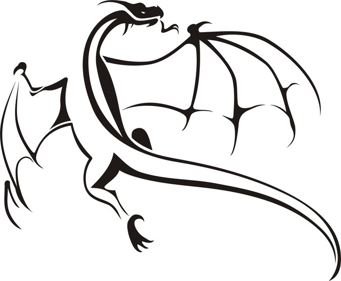 a simple flying dragon art print by pasob society6 a simple flying dragon art print by pasob society6