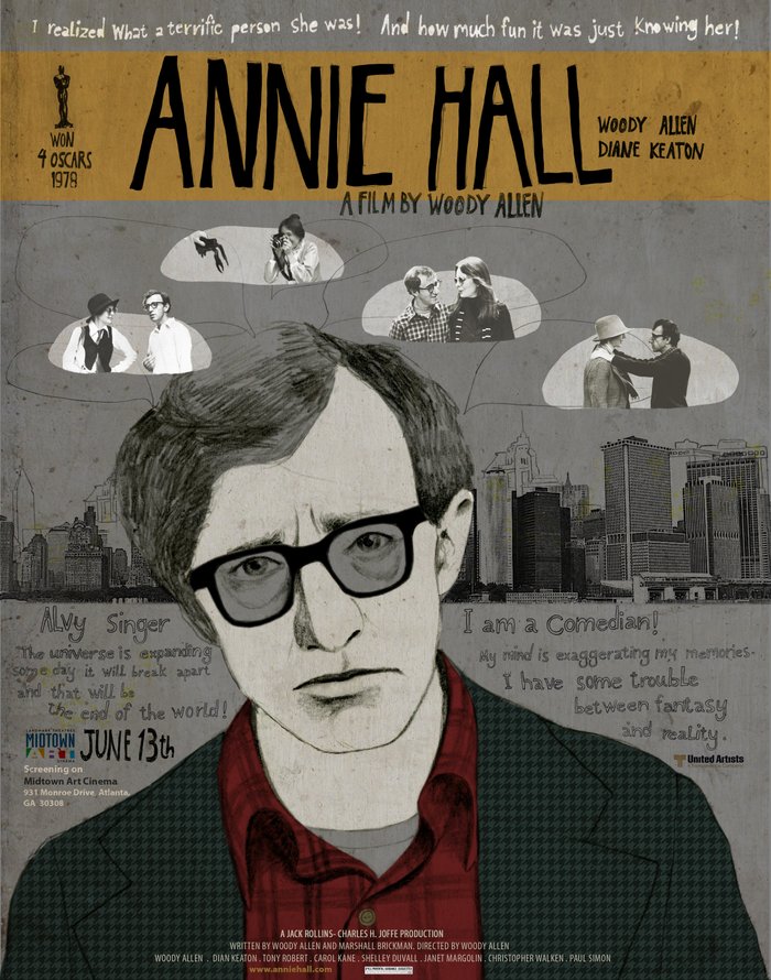 15 فيلماً كلاسيكياً يجب عليك مشاهدتها Annie-hall-movie-poster-woody-allen-prints