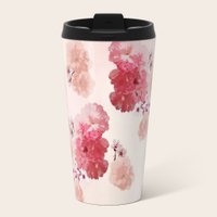 Travel Mug featuring "Floral Rage" by Donna M Condida