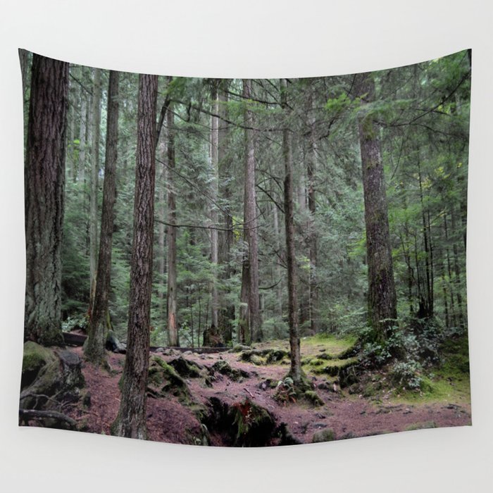 Deep in the Forest Wall Tapestry by Lena Photo Art Society6