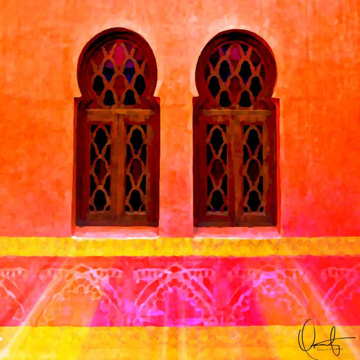 Morocco Art Print by Xchange Art Studio | Society6