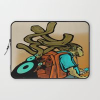 Laptop Sleeve featuring Dredd DJ by JMANARTIST