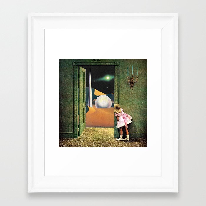 Prophetic Vision Framed Art Print by Eugenia Loli Society6