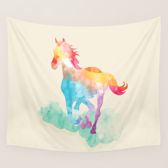 horse Wall Tapestry by Mark Ashkenazi Society6