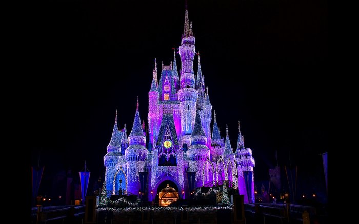 walt disney world christmas lights art print by xjen94 walt disney world christmas lights art print by xjen94