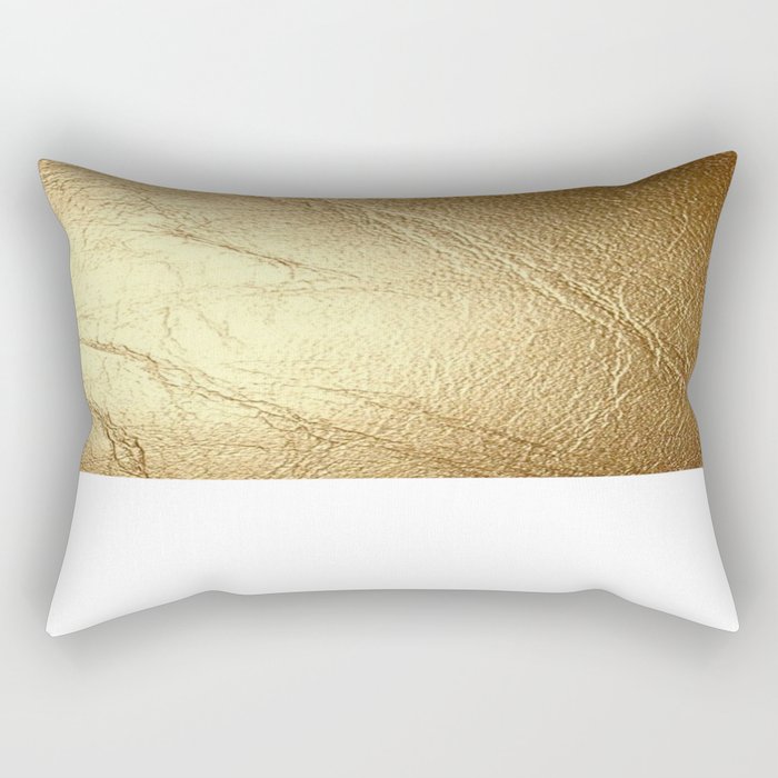 GolD & wHiTe Rectangular Pillow by BoGiatzi. Society6