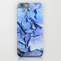 Light Blue Flowers iPhone & iPod Case