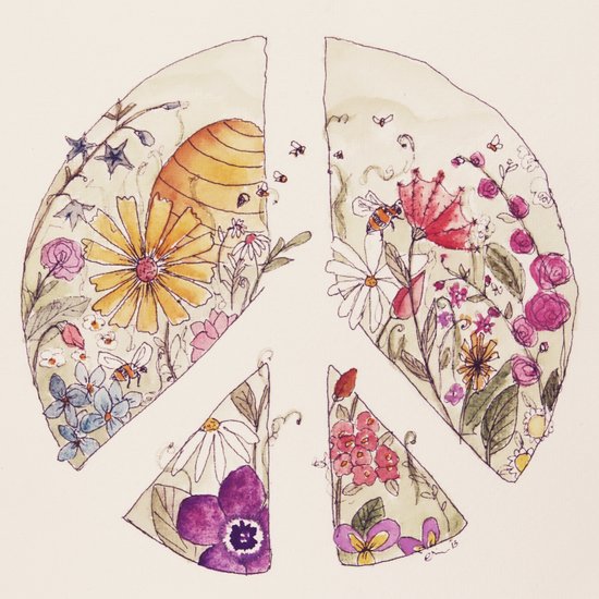 Peace on Earth Art Print by Edarcydesign | Society6