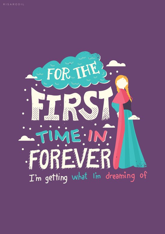 frozen for the time in forever print by risa frozen for the time in forever print by risa