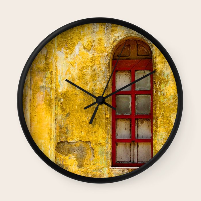 window Wall Clock by Alfredo Rodriguez Society6
