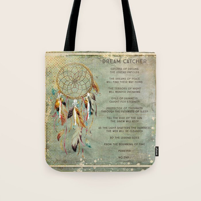 Dream Catcher Tote Bag by Ginkelmier Society6