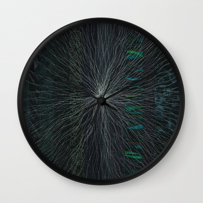 Big Bang Wall Clock by Artcollisions (Joni Seidenstein) | Society6
