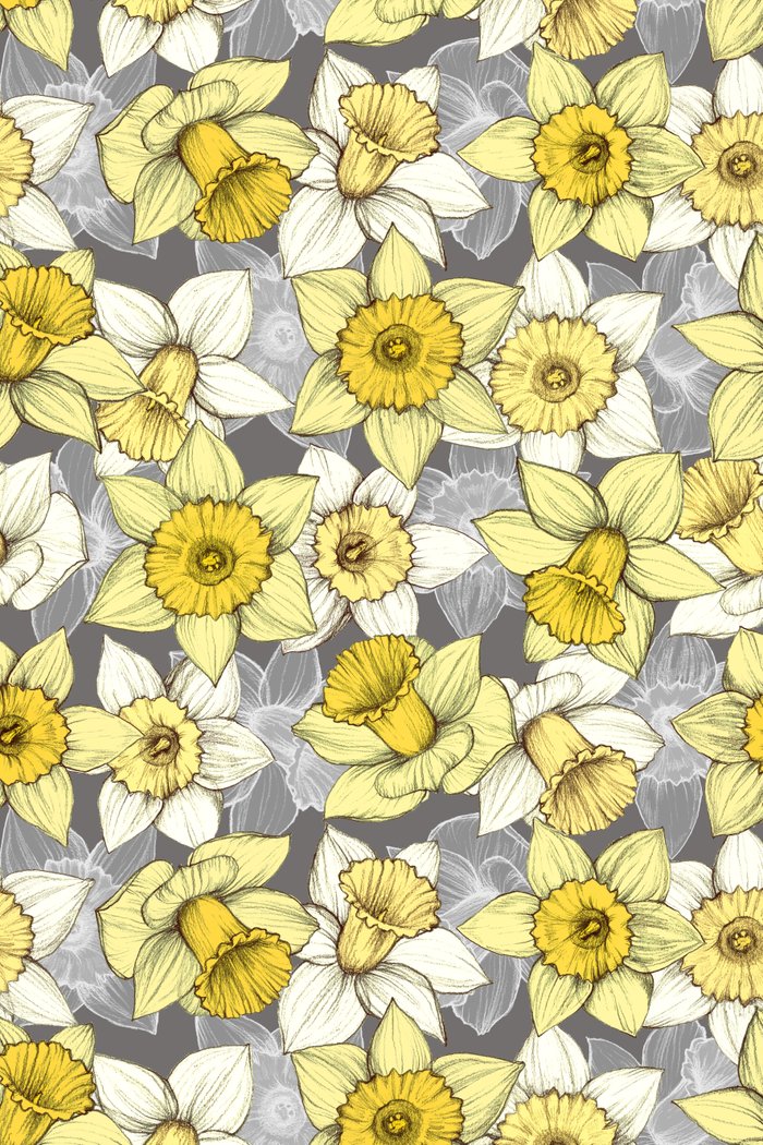 daffodils and patterns daffodils and patterns