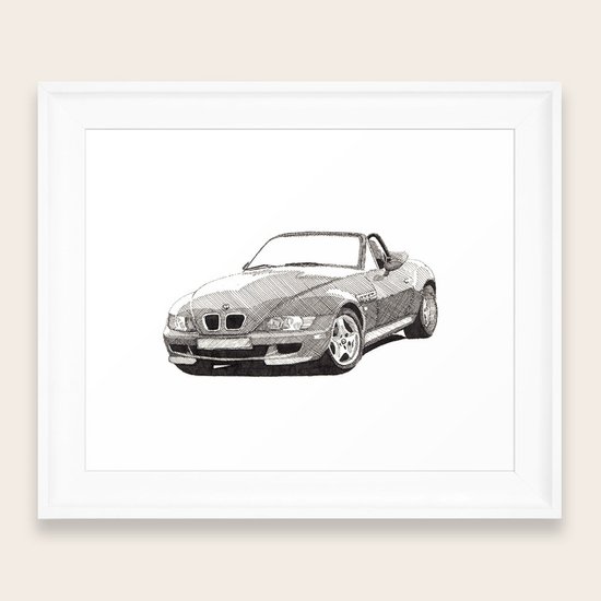 Bmw framed artwork #4