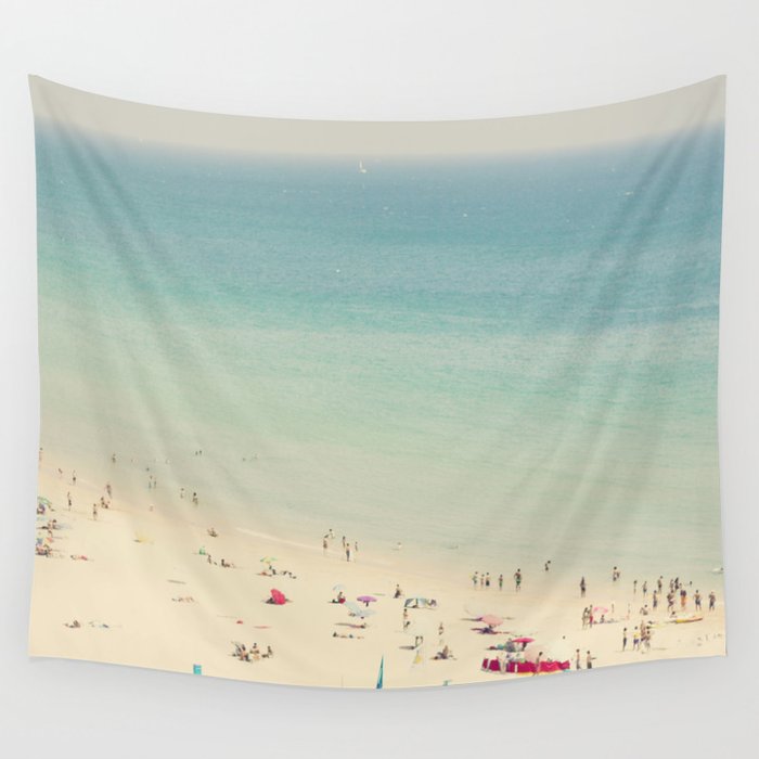 beach Wall Tapestry by Ingrid Beddoes Society6