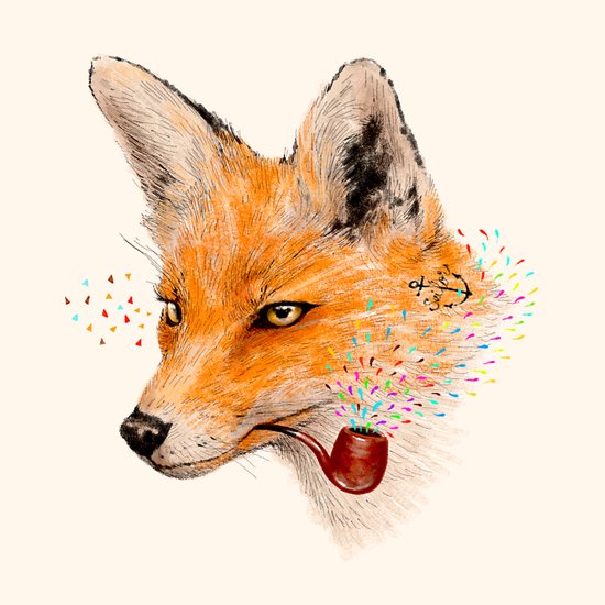 Fox VI Art Print by Dogooder | Society6