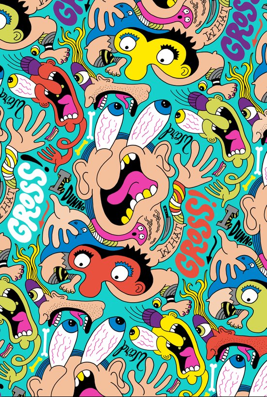 Weird Pattern Canvas Print by Chris Piascik Society6