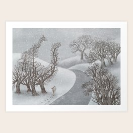 Art Print - The Night Gardener - Winter Park  - Terry Fan