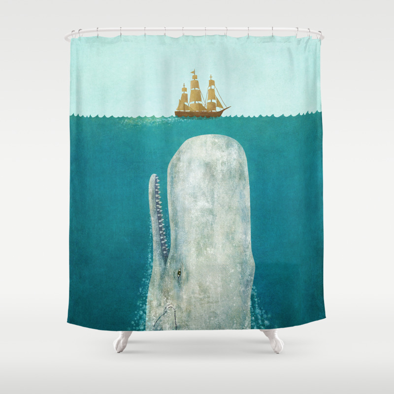 Illustration Shower Curtains | Society6