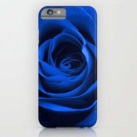 Blue Rose iPhone & iPod Case by Joke Vermeer Society6